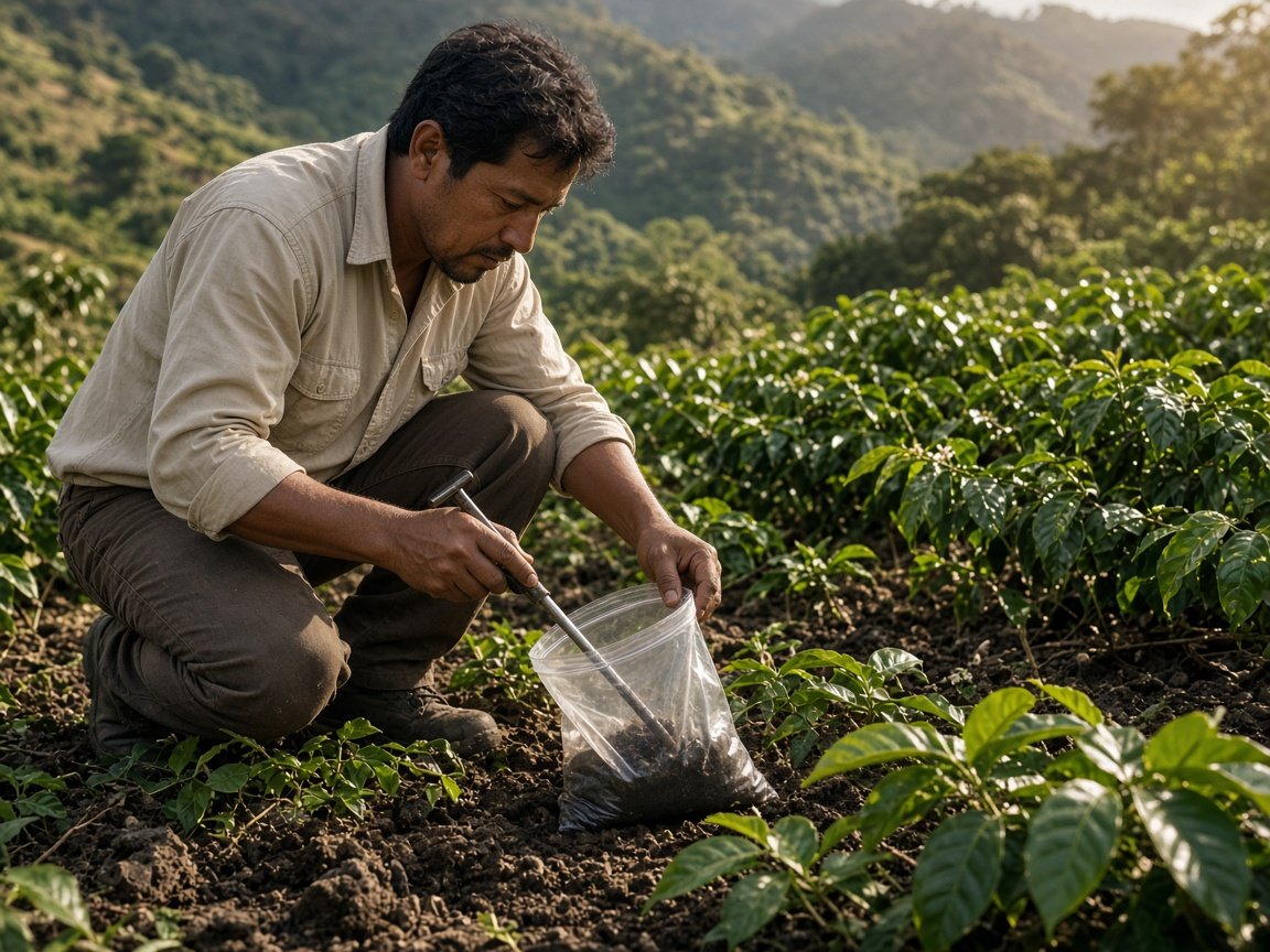 Tecnificación agrícola y estudio de suelo en finca